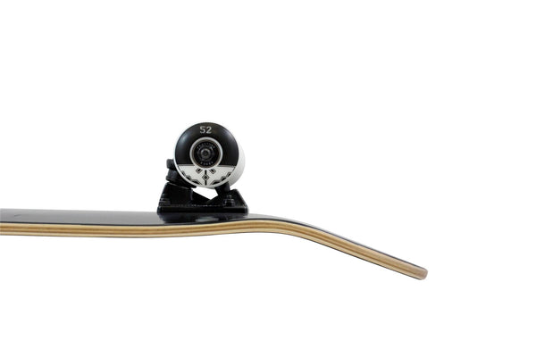 Fracture Fade Black Complete Skateboard 8.0