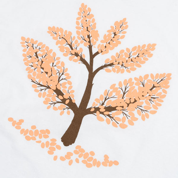 Magenta Blossom Tee White - Skatewarehouse.co.uk