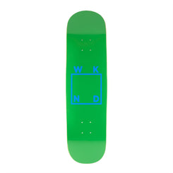 WKND Logo Board Green (SN) Skateboard Deck - 8.25" - Skatewarehouse.co.uk