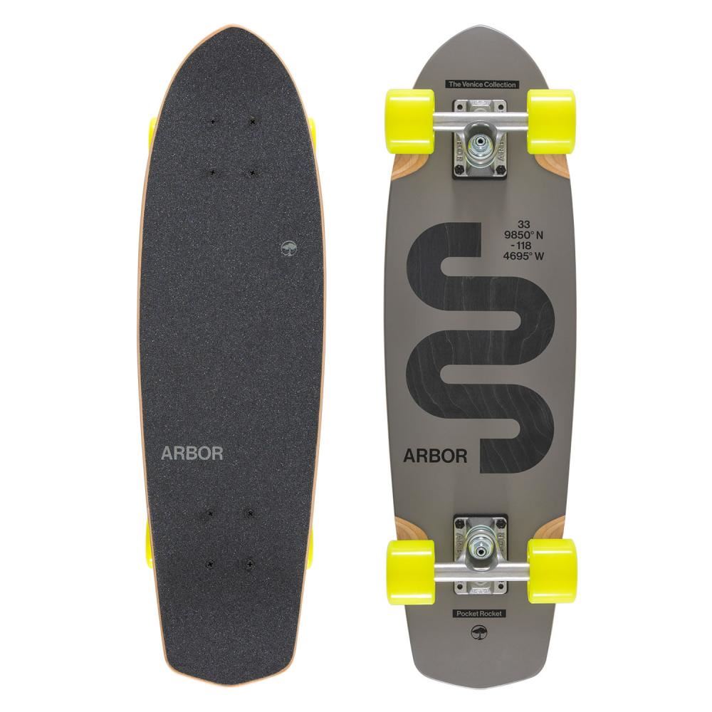 Arbor Cruiser Venice Pocket Rocket Meridian Complete Skateboard - 7.75" - Skatewarehouse.co.uk