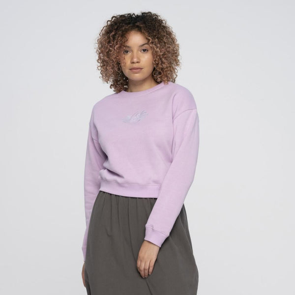 Santa Cruz Womens Crew Moon Ray Dot Crew - Orchid - Skatewarehouse.co.uk
