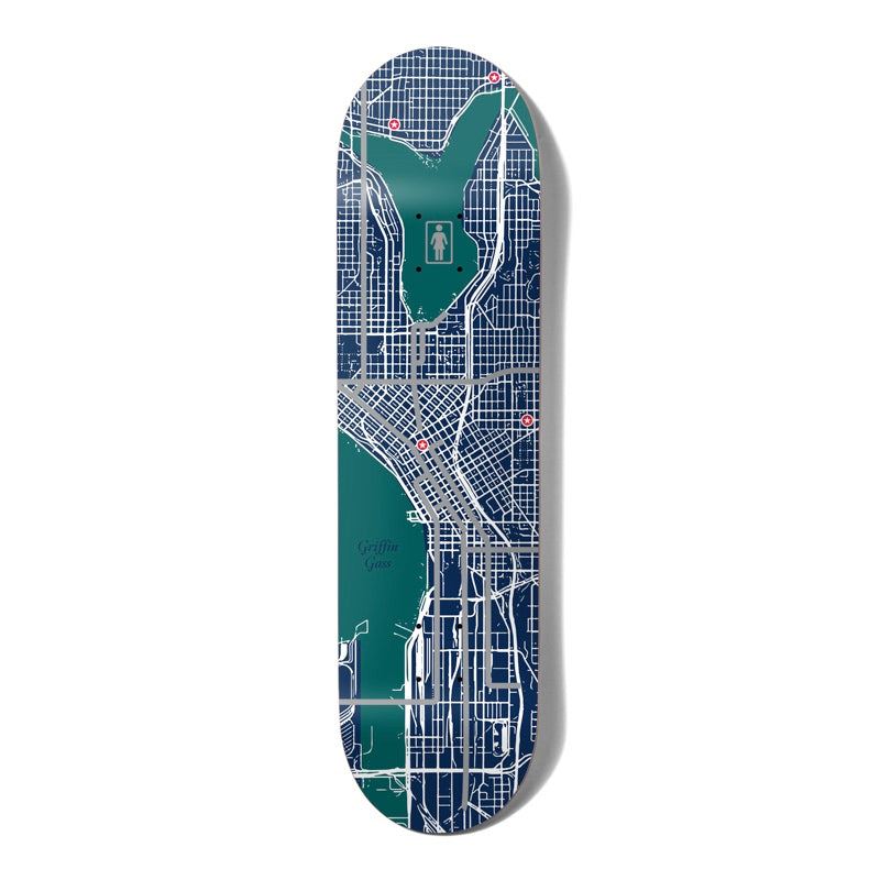 Girl Pin Point Griffin Gass Skateboard Deck - 8.25"
