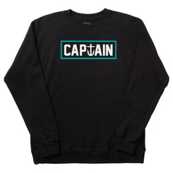 Captain Fin Co - Naval Crew Fleece - Black
