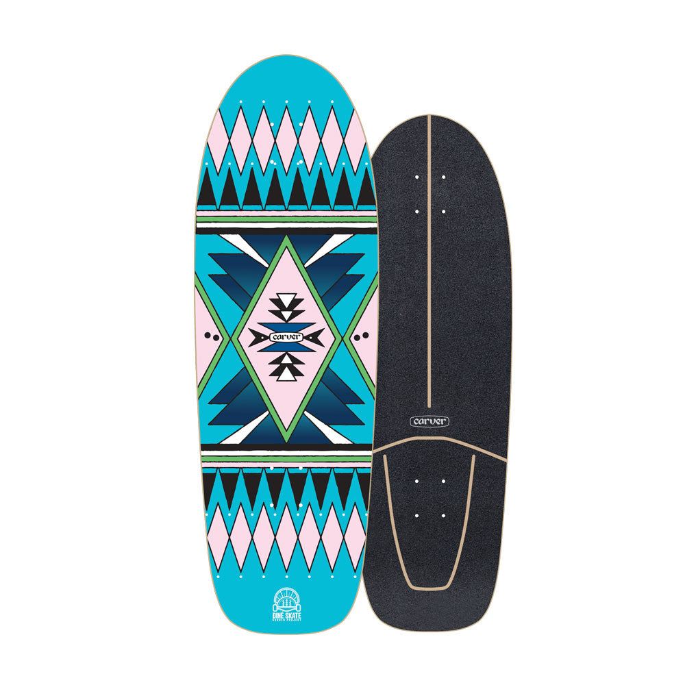 Carver Skateboards 31.25" Dine' Skate Garden Surfskate Deck