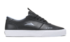 Lakai Fourstar Manchester Leather Skate Shoes - Black / Pebble - Skatewarehouse.co.uk