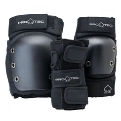 Pro-Tec Pads Street Adult 3-PK Pad Set Open - L
