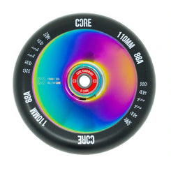 CORE Hollow Stunt Scooter Wheel V2 110mm - NeoChrome - Skatewarehouse.co.uk