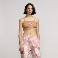 Santa Cruz Womens Vest Oval Splice Dot Front - Clay - Skatewarehouse.co.uk