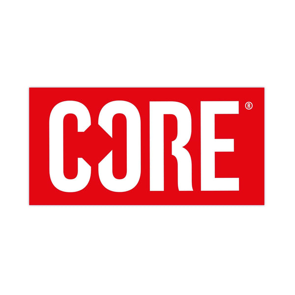 CORE Sticker Stamp 8cm - Red