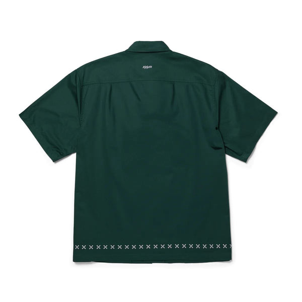 HUF Pomona S / S Work Shirt (Forest Green) T-Shirt - S