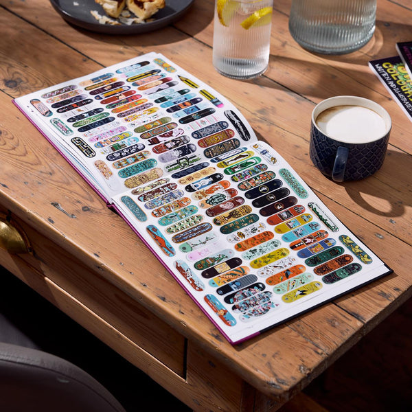 Drawing Boards The Book Skateboard Deck