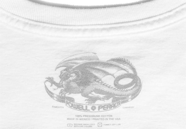 Powell-Peralta Rat Bones Tee White