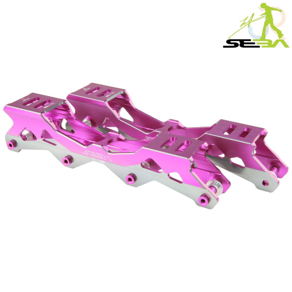 Seba '16 Rockered Frame 243mm - Pink / Silver Accessories