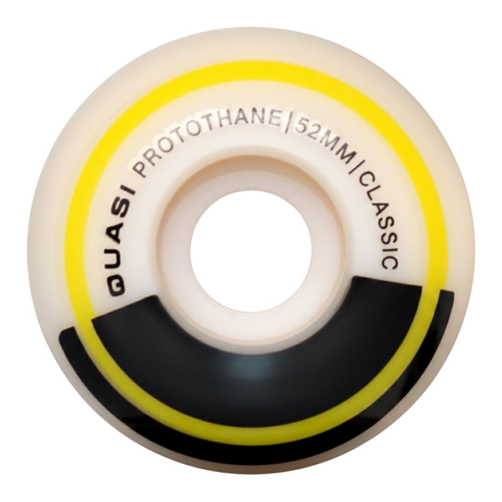 Quasi P-Class Classic Shape (Yellow) Skateboard Wheels - 52mm