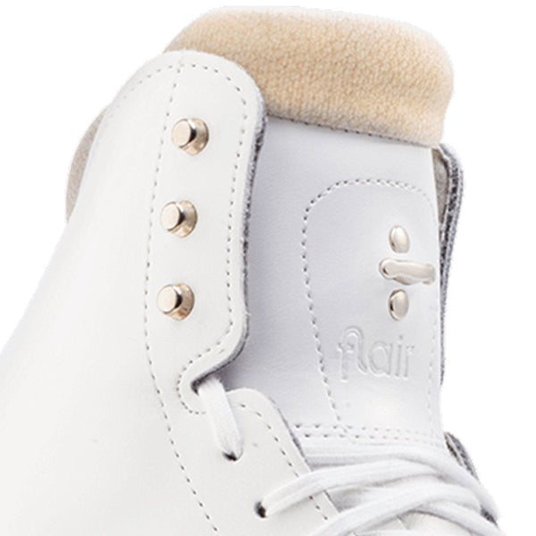 Riedell 910 FLAIR Skate Boots - White - Narrow Width Quad Parts