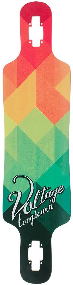 Voltage DT Longboard Skateboard Deck Only - 39.0