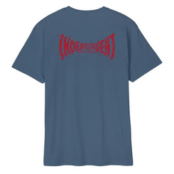 Independent T-Shirt Shattered Span - Steel Blue - Skatewarehouse.co.uk