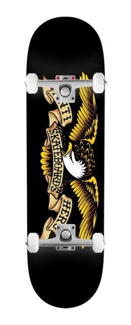 Anti Hero Team Classic Eagle - Dbx (Black) x Venom Custom Complete Skateboard - 8.5"