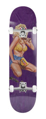 World Industries Kareem Campbell Fudgesicle EX7 Popsicle Purple x Venom Custom Complete Skateboard - 8.25"