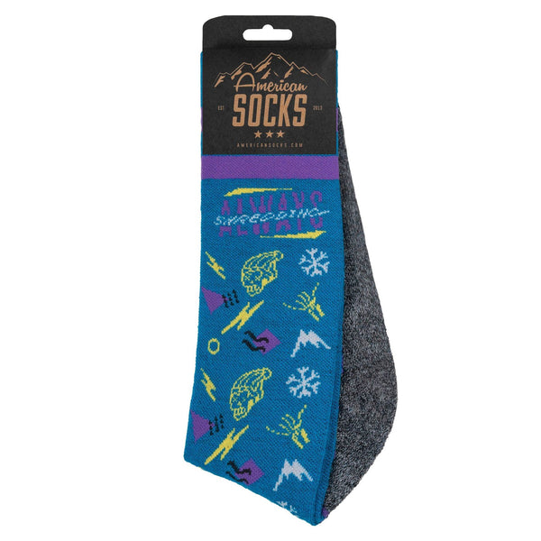 American Socks Always Shredding - Snow Socks