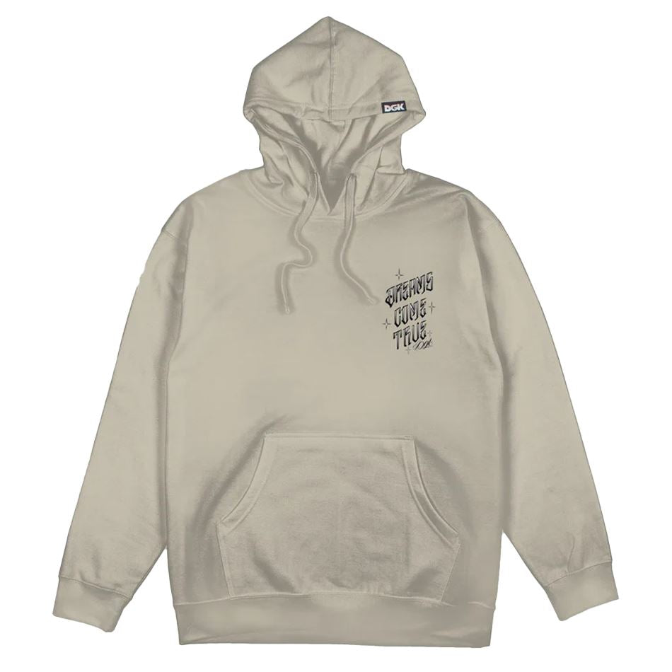 DGK Dreams Come True Hooded Fleece Cement