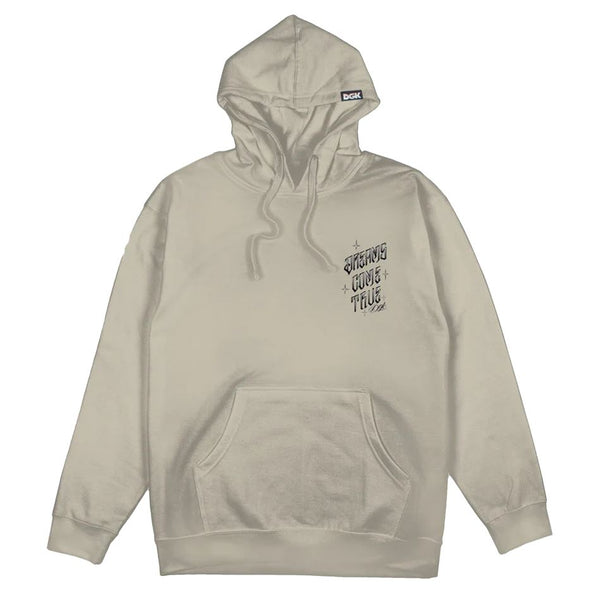DGK Dreams Come True Hooded Fleece Cement