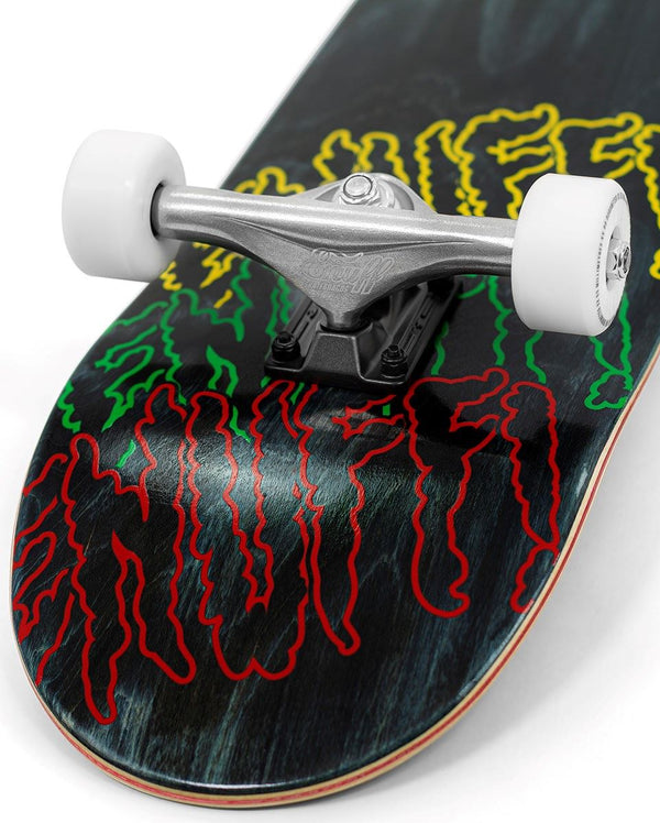 Enuff Three Tier Reloaded SkateboardBlack Complete Skateboard - 8.0