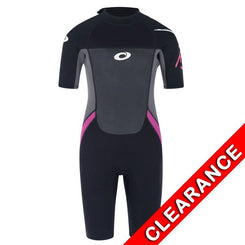 Osprey Origin Kids Short Length Wetsuit 3mm - Pink