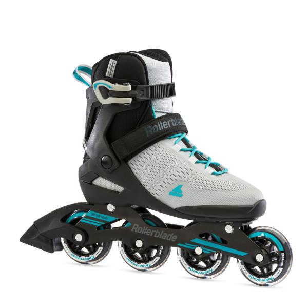 Rollerblade Spark 80 W Gry/Tur Inline Recreational Skate - Skatewarehouse.co.uk