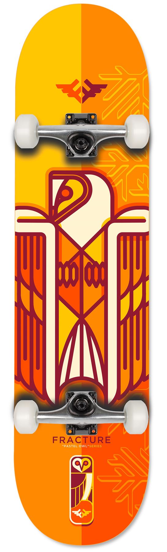 Fracture x Jono Wood Complete Skateboard 7.75