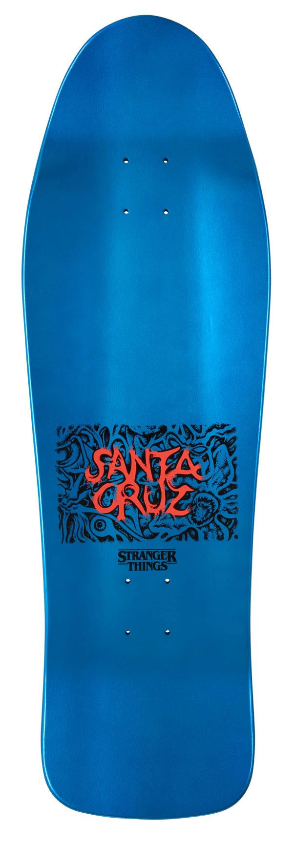 Santa Cruz x Stranger Things Knox Hellfire Pit **Glow in the Dark** Skateboard Deck - 10.07