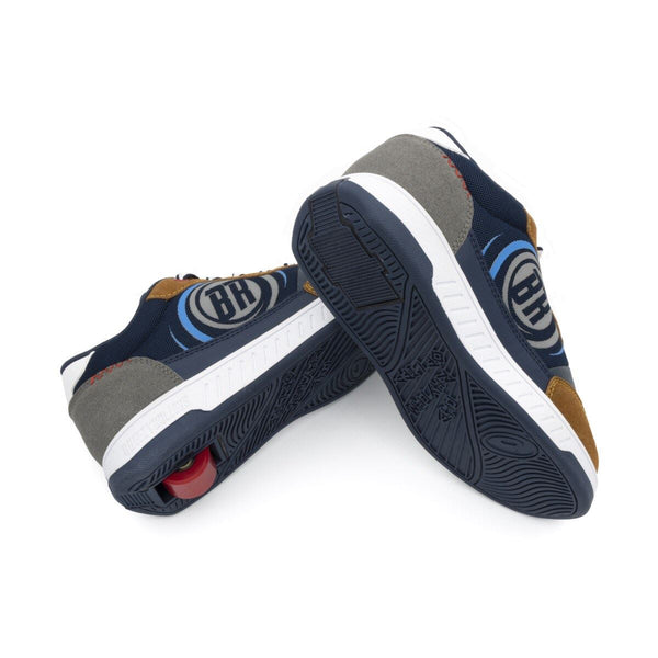 Breezy Rollers Hero 2 - Navy / Camel - Skatewarehouse.co.uk