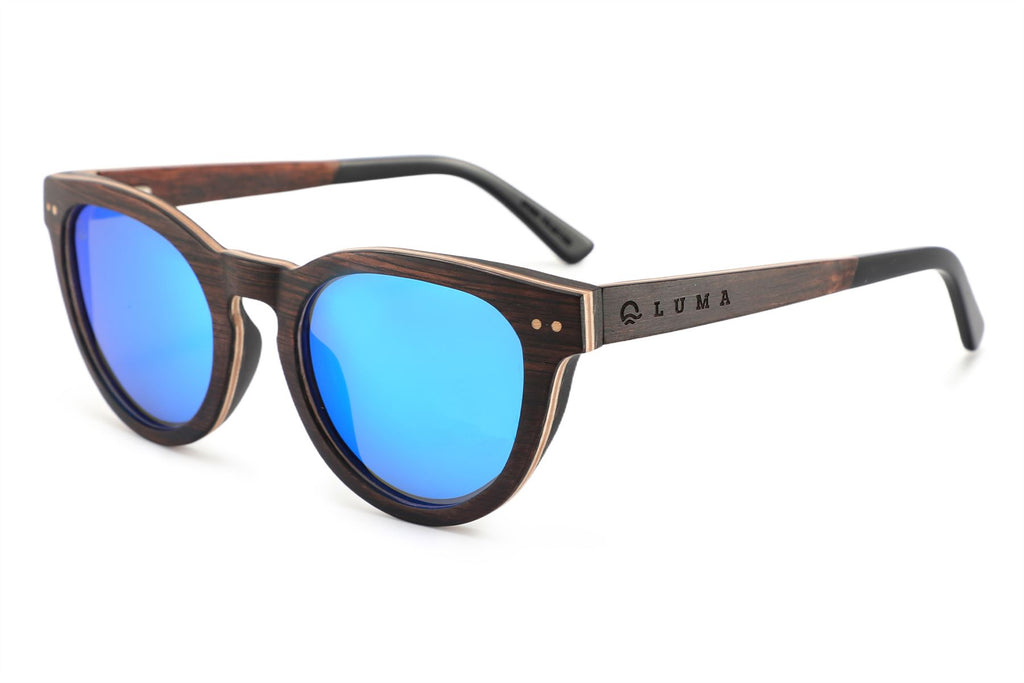 Luma Huxham Sunglasses - Blue - Skatewarehouse.co.uk