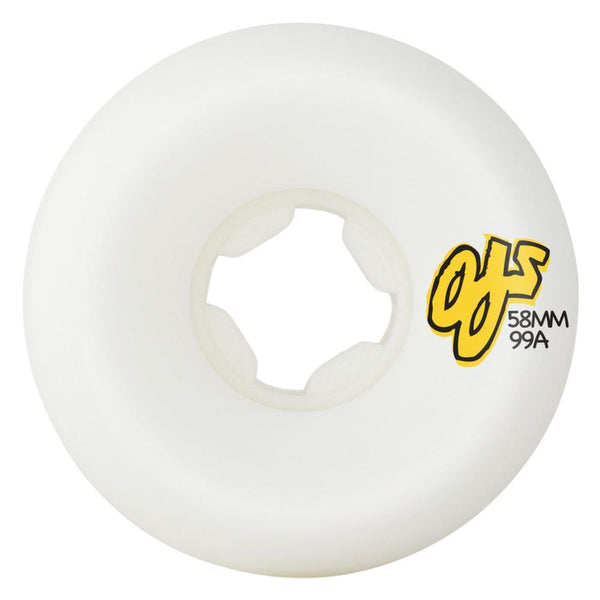 OJ Skateboard Wheels Eric Dressen Laught It Up 99a - Blue / Yellow - Skatewarehouse.co.uk