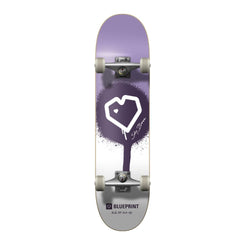 Blueprint x Sky Brown x MLSL Collab Guest Purple Complete Skateboard - 7.75"
