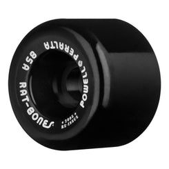 Powell Peralta Rat Bones x 44mm 85a - Black Skateboard Wheels - 60mm