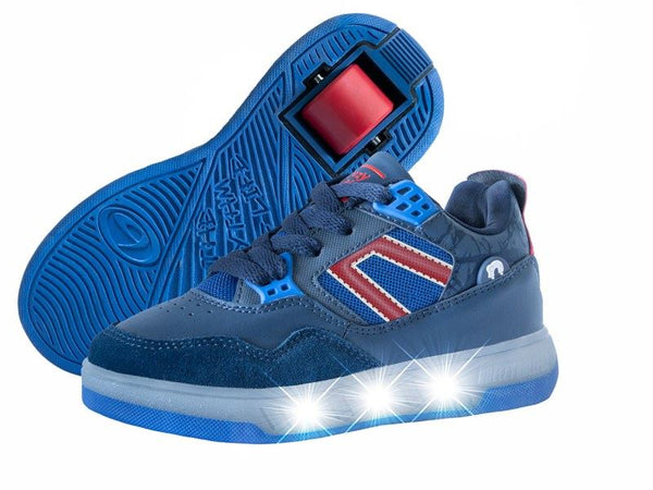 Breezy Rollers Light Beam - Blue / Red - Skatewarehouse.co.uk
