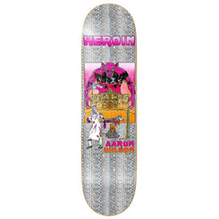 Heroin Aaron Wilson Hellscape Skateboard Deck - 8.5"