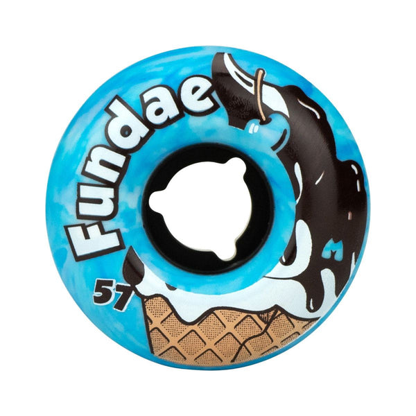 Moxi Fundae Wheels (4) - Birthday Cake 57mm x 34mm / 92A