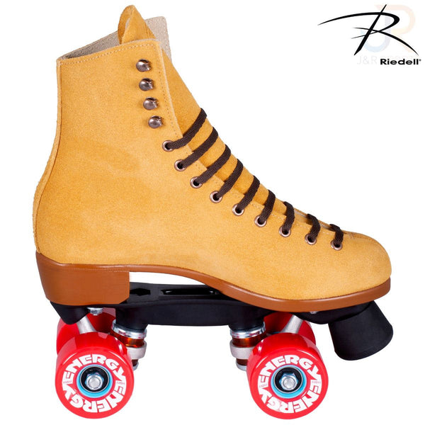 Riedell 135 Zone - Tan Suede - Width Medium Quad Skates