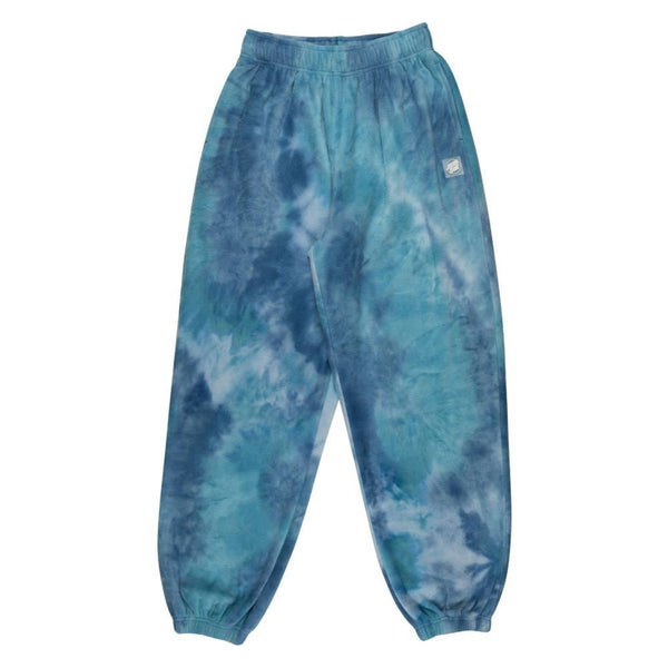 Santa Cruz Womens Sweatpant Slumber Polar Sweatpant - Blue Tie Dye - Skatewarehouse.co.uk