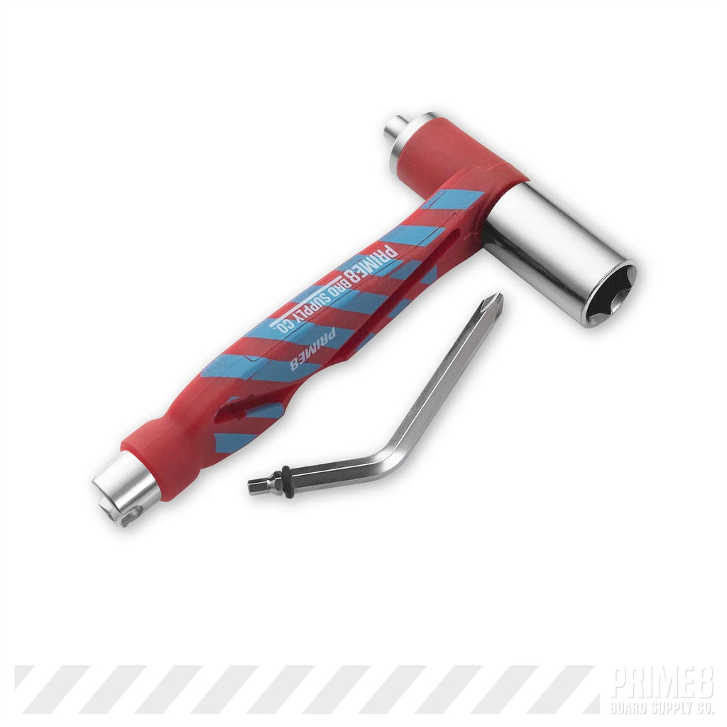 PRIME8 #1 Skate tool, Red - One Size