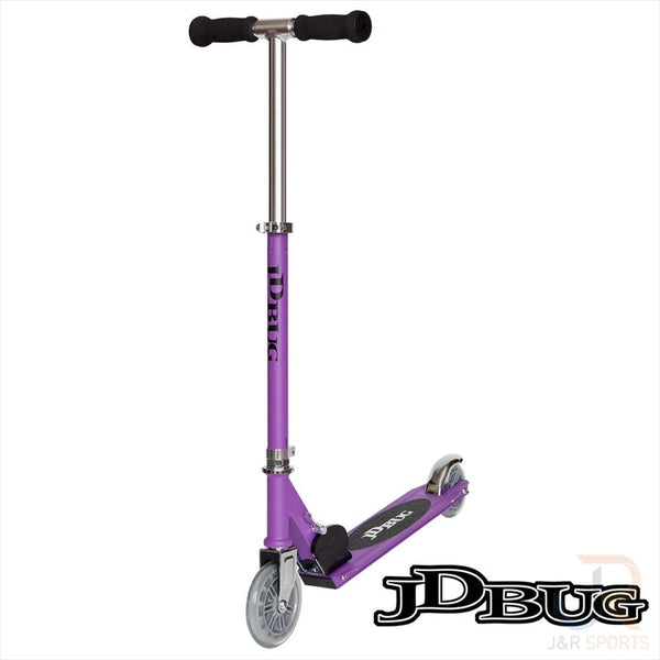 JD Bug Jr Street Scooter - Purple Matt Bundle