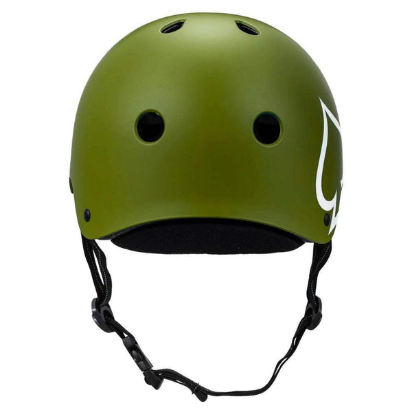 Pro-Tec Helmet Low Pro - Amry / Green Matte - Skatewarehouse.co.uk