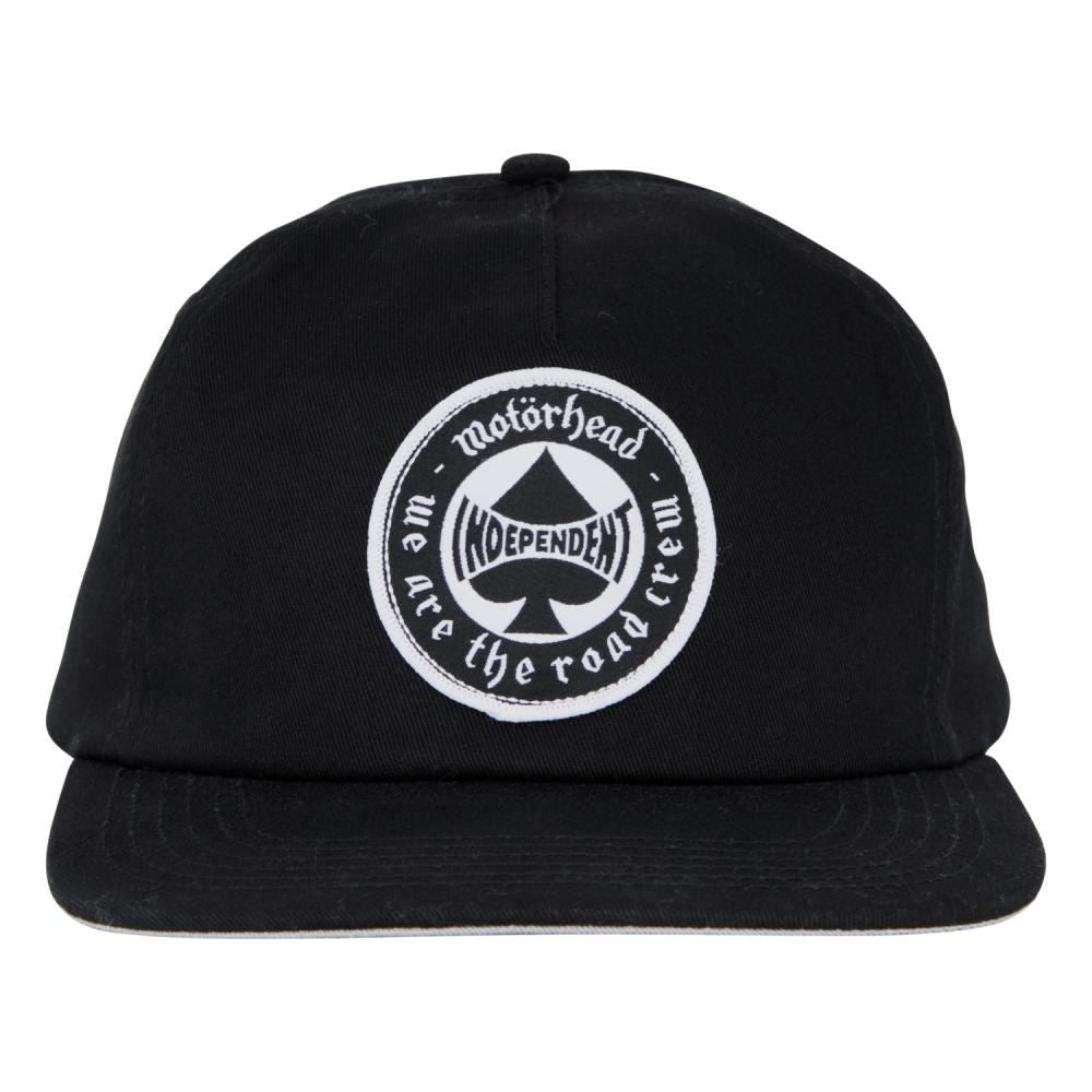 Independent Snapback Motorhead Spade Black - OS