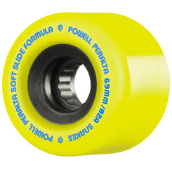 Powell Peralta Snakes '02' • x 48mm • 82A • Yellow Skateboard Wheels - 69mm