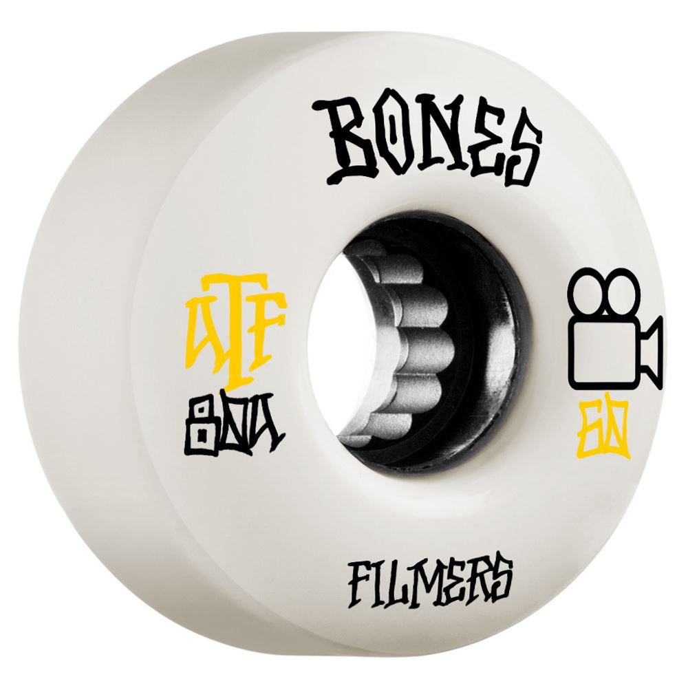 BONES Skateboard Wheels ATF 'Filmers' 80A - Skatewarehouse.co.uk