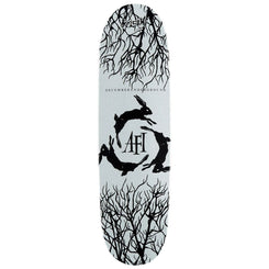 Welcome Skateboards Decemberunderground on Son of Boline (White Glitter) Skateboard Deck - 8.8"