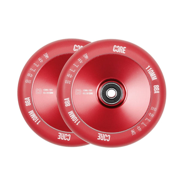 CORE Hollow Stunt Scooter Wheel V2 110mm - Red
