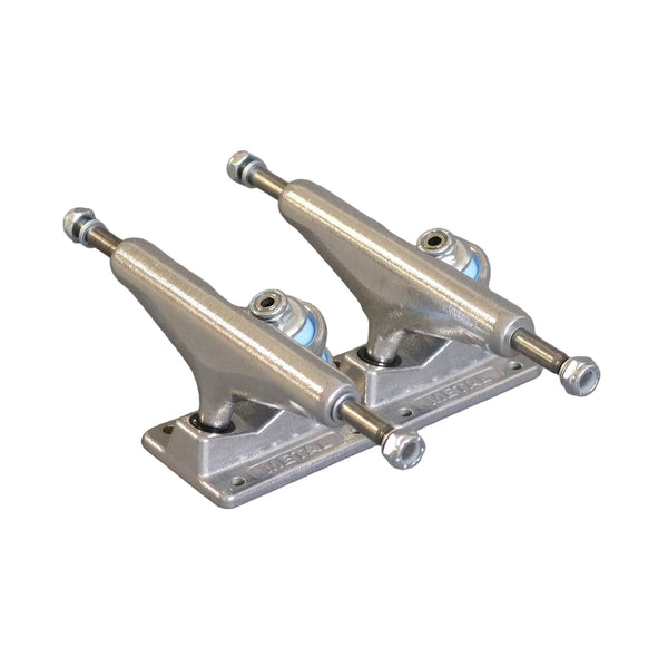 Picture Metal Custom Set (Silver OG) Skateboard Trucks - 5.25